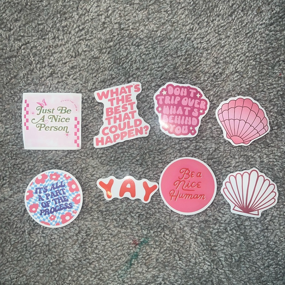 3 for $12 Colorful Motivational Sticker Set